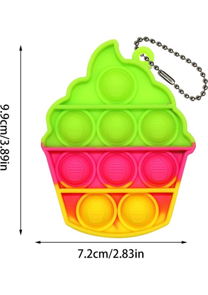 29-1pc Tarzı Mini Anahtarlık Kabarcıklı Duyusal Masaüstü Bulmaca Oyuncak Topu Sıkıştırma Oyunu Fidget Eşlik Etmek. (Yurt Dışından)