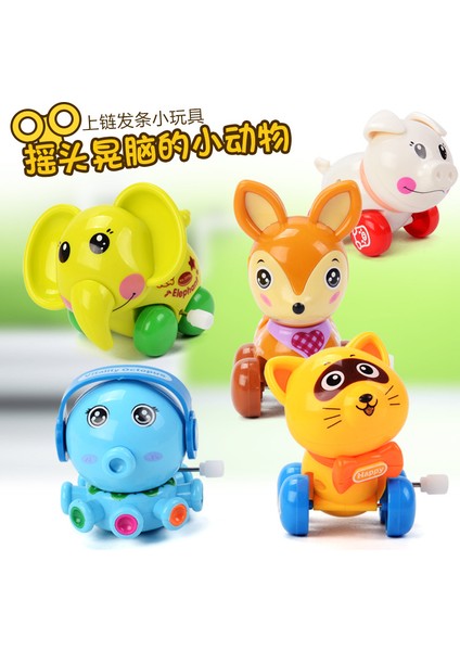 STIL31 Stil Zincirli Kurbağa Fil Uçak Kaplumbağa Dönme Plastik Anaokulu Hediye Anime Bebek Oyuncakları Noel Hediyesi Çocuklar Için (Yurt Dışından) fiyatları