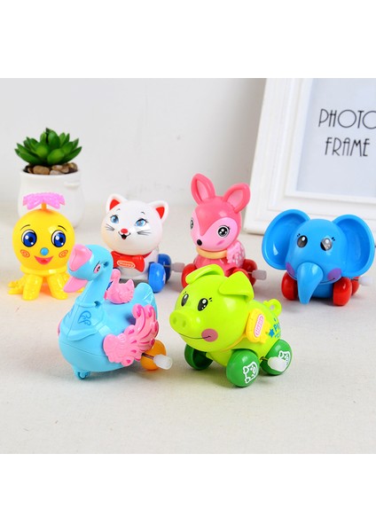 STIL31 Stil Zincirli Kurbağa Fil Uçak Kaplumbağa Dönme Plastik Anaokulu Hediye Anime Bebek Oyuncakları Noel Hediyesi Çocuklar Için (Yurt Dışından) modelleri
