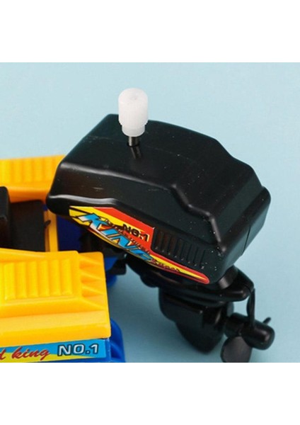 C Stili Çocuklar Için Su Botu Yelkenli Motor Bot Hız Teknesi Bebek Yatı Kurmalı Banyo Oyuncak B7S2 (Yurt Dışından)