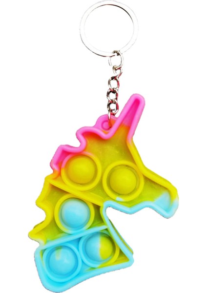 No.32 Tarzı Mini Pops Fidget Oyuncak Basit Dimple Anahtarlık Kaygı Duygusal Sıkıştırma Kabarcık Kadın Çocuk Için (Yurt Dışından)