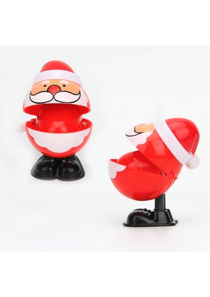 D Stili Noel Saatli Sarılar Zıplamalı Yürüyen Oyuncaklar Noel Baba Noel Adam Noel Geyiği Sarılar Çocuk Bebek Komik Hediye (Yurt Dışından)