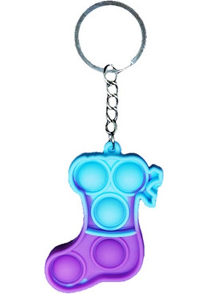 No.26 Tarzı Mini Pops Fidget Oyuncak Basit Dimple Anahtarlık Kaygı Duygusal Sıkıştırma Kabarcık Kadın Çocuk Için (Yurt Dışından)