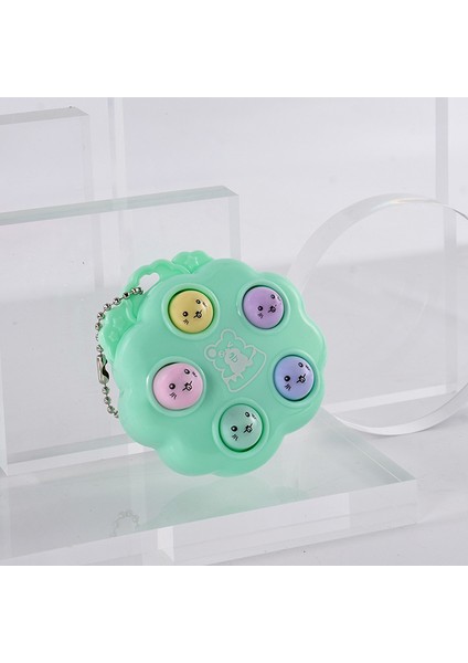 Yeşil Stil Yeni Kawaii Sıkma Oyuncaklar Cüce Anahtarlık Basit Dimple Sıkma Tahtası Taşınabilir Oyuncaklar Çocuklar Için Sıcak (Yurt Dışından)