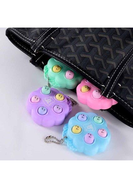 Yeşil Stil Yeni Kawaii Sıkma Oyuncaklar Cüce Anahtarlık Basit Dimple Sıkma Tahtası Taşınabilir Oyuncaklar Çocuklar Için Sıcak (Yurt Dışından) fırsatları
