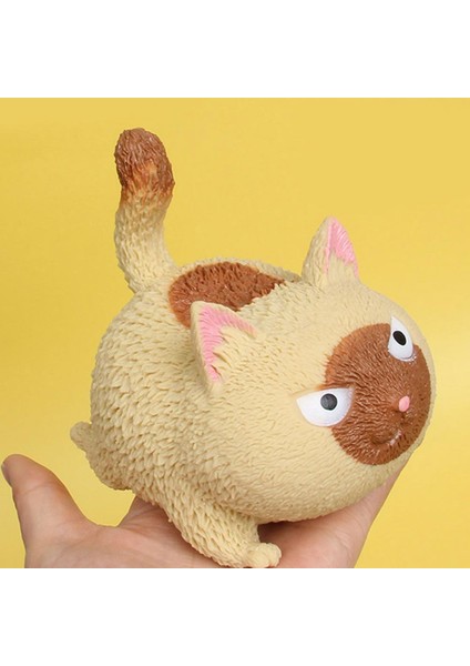 Siyah Stil 1 Adet Topu Mini Sıkıştırma Oyuncak Squishy Kedi Sevimli Kawaii Bebek Esnek Hayvan El Oyalanma Vent Oyuncakları Антистресс (Yurt Dışından)