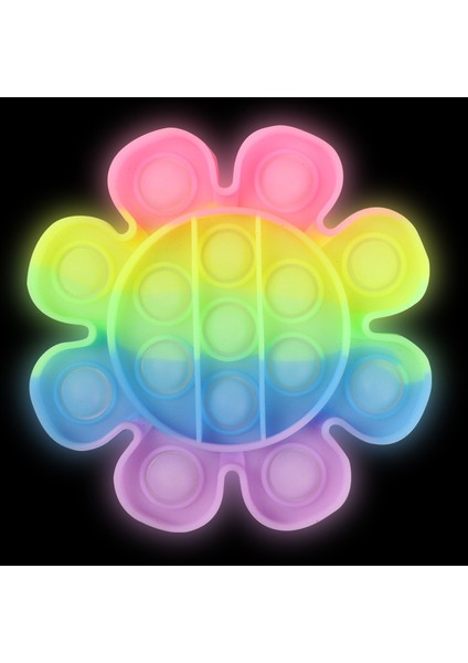 G031-21 Stili Karanlıkta Parlayan Yeni Sevimli Luminous Popit Topları Eğlenceli - Sıkma Oyuncakları Simple Dimple (Yurt Dışından)