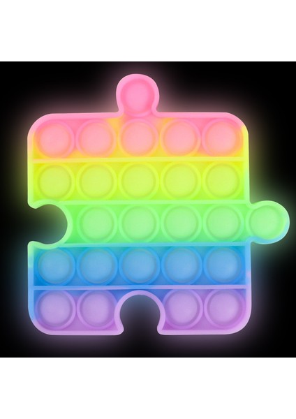 G031-21 Stili Karanlıkta Parlayan Yeni Sevimli Luminous Popit Topları Eğlenceli - Sıkma Oyuncakları Simple Dimple (Yurt Dışından)