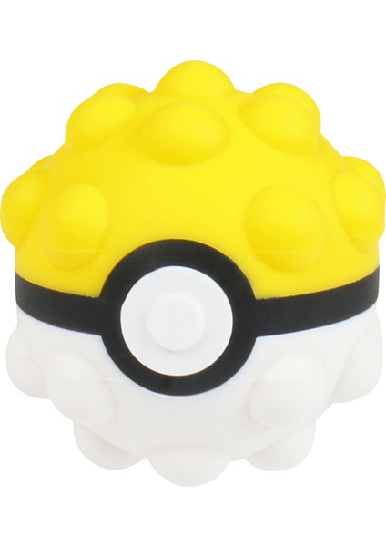 Kırmızı Stil Küp Gökkuşağı Topu Itme Kabarcıklı Fidget Oyuncakları - 3D Altıgen Itme Kabarcık Topu Çözme Parmak Basın Eğlenceli Oyuncak (Yurt Dışından)