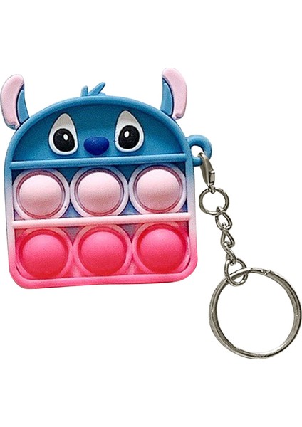 No.72 Tarzı Mini Pops Fidget Oyuncak Basit Dimple Anahtarlık Kaygı Duygusal Sıkıştırma Kabarcık Kadın Çocuk Için (Yurt Dışından)