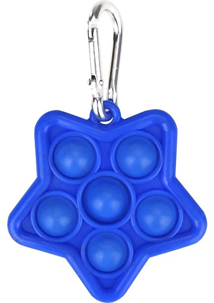 X-1pc Stili Mini Anahtarlık Kabarcıklı Duyusal Masaüstü Bulmaca Oyuncak Topu Sıkıştırma Oyunu Fidget Eşlik Etmek. (Yurt Dışından)