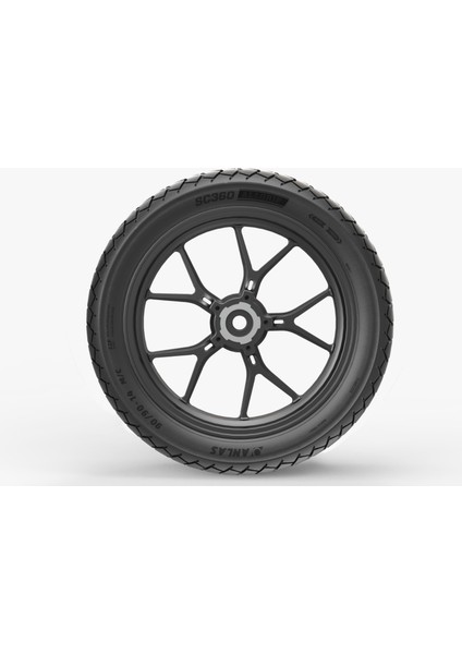 Takım Kymco Krv 200 110/70-13 ve 130/70-13 SC360 Allgrip Scooter Ön Arka Set (2024)