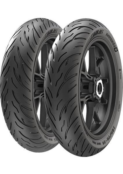 Takım Yuki Route 110 80/90-14 ve 90/90-14 Tournee 2 Scooter Ön Arka Set