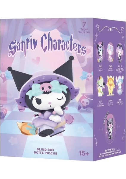 6 Adet Sanrio Kör Kutu Kawaii Kuromi Cinnamoroll Benim Melodi Aksiyon Figürü Anime Figürleri Bebekler (Yurt Dışından)