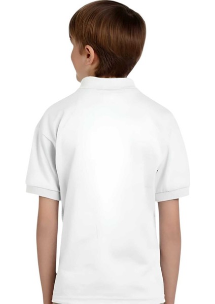 Erkek Çocuk %100 Pamuklu Polo Yaka T-Shirt Günlük ve Okul Uniforma Okul T-Shirt modelleri