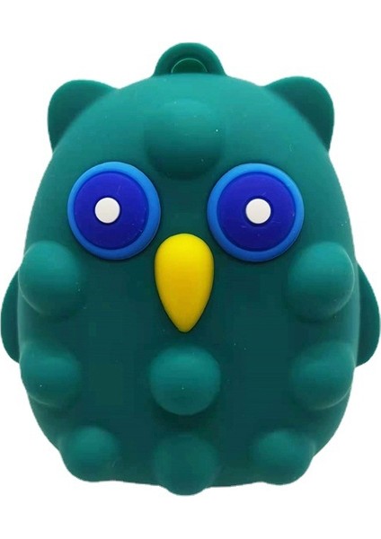 Koyu Yeşil Tarzı Yeni Pop It Fidget Oyuncak Çocuklar Için Duyusal Hediye Baykuş Opit Topu - 3D Sıkıştırma Oyuncak Çocuklar Için Hediye (Yurt Dışından)