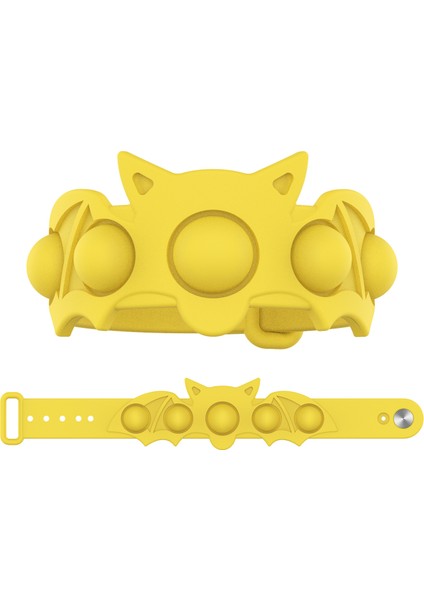 Yarasa-1 Tarzı Renkli Bileklik Yumuşak Silikon Oyuncaklar - Fidget Oyuncakları Kızdırma Oyunları Popet Popet Popit Itme Kabarcık Yetişkin Çocuklar Için Oyuncakları (Yurt Dışından)