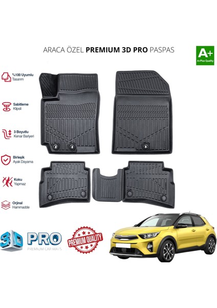 Stonic Araca Özel 3D Paspas 2017 2018 2019 2020 2021 2022 2023 2024