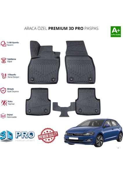 Polo Araca Özel 3D Paspas 2018 2019 2020 2021