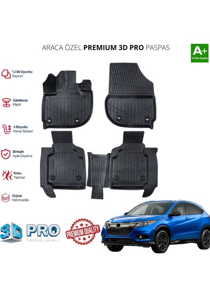 Honda H-Rv Araca Özel 3D Paspas 2022 2023 2024 2025