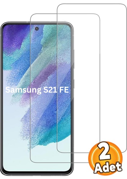 Samsung Galaxy S21 Fe Temperli Cam Ekran Koruyucu 9h Ultra Koruma (3 Adet)
