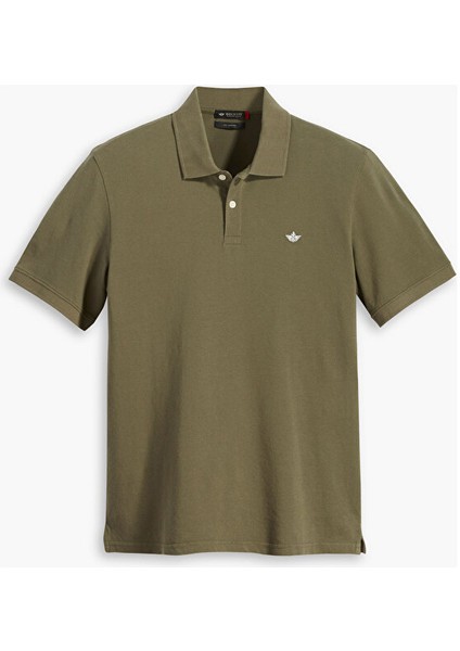 Rib Collar Yeşil Polo Tişört modelleri