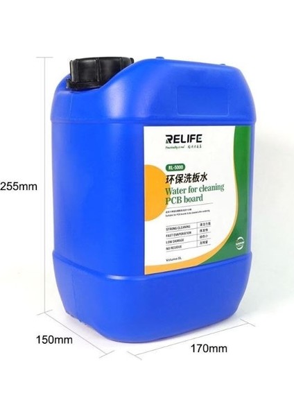 RL-5000 Bord / Anakart Oksit Temizleme Sıvısı 5 Litre