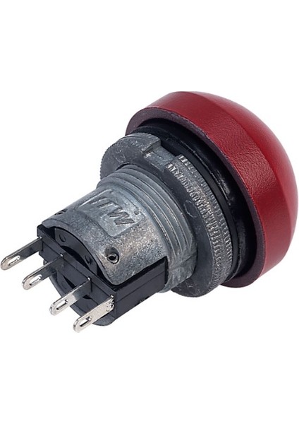 Endüstriyel Basmalı Anahtar, 76-94, 22 Mm, Spdt-Db, Yuvarlak Kubbeli, Itv Kırmızı 76-9450/439088 fiyatları