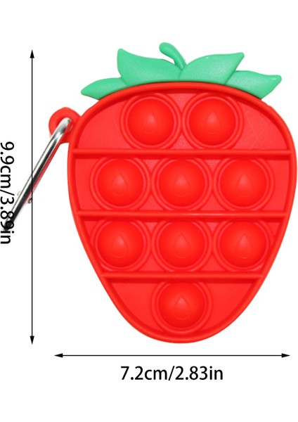74-1pc Tarzı Mini Anahtarlık Kabarcıklı Duyusal Masaüstü Bulmaca Oyuncak Topu Sıkıştırma Oyunu Fidget Eşlik Etmek. (Yurt Dışından)