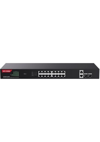 Ip-Com 16PORT G1120P-16-250W Gıgabıt 2-Uplınk 2-Sfp 230W Tam Poe Rackmount Swıtch