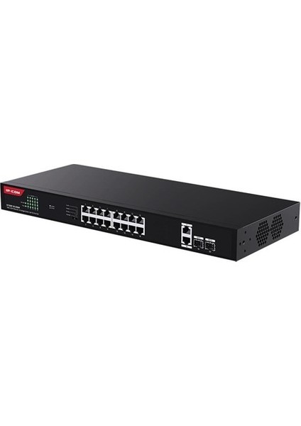 Ip-Com 16PORT G1120P-16-250W Gıgabıt 2-Uplınk 2-Sfp 230W Tam Poe Rackmount Swıtch modelleri