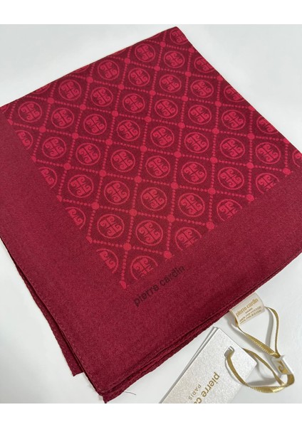 Elegans Monogram Eşarp - 1090750 -941 Bordo fiyatları