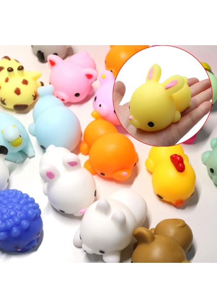 1 Adet Rastgele Gönderme Stili Büyük Boy Sulu Mochi Squishy Hayvanlar Sevimli Esnek Oyuncaklar Yumuşak Sevimli Eğlenceli Popıt Duyusal Topları Sıkma Oyuncaklar Çocuklar Için (Yurt Dışından)