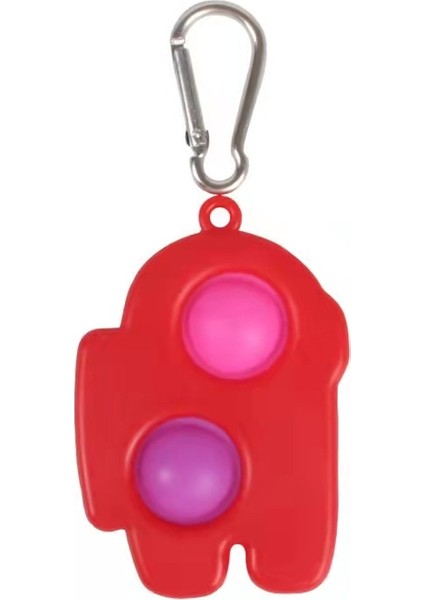 Kırmızı Stil Gökkuşağı Balon Patlamaları Çocuklar Fidget Duyusal Özel Ihtiyacı - Sıkıştırılabilir Basit Dimple Fidget Oyuncak (Yurt Dışından)