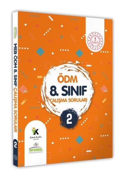 Lgs Meb Çalışma Soruları Ölçme Değerlendirme Merkezi Ödm 8.sınıf Çalışma Kitabı 2 (Renkli A4 Boyut)