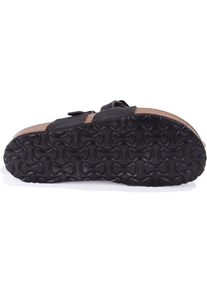 S042031 Siyah Günlük Ortopedik Parmak Arası Kadın Spor Terlik fırsatları