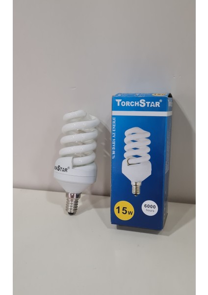 /E14/2700K/15W/750LUMEN/ %80 Daha Az Enerji