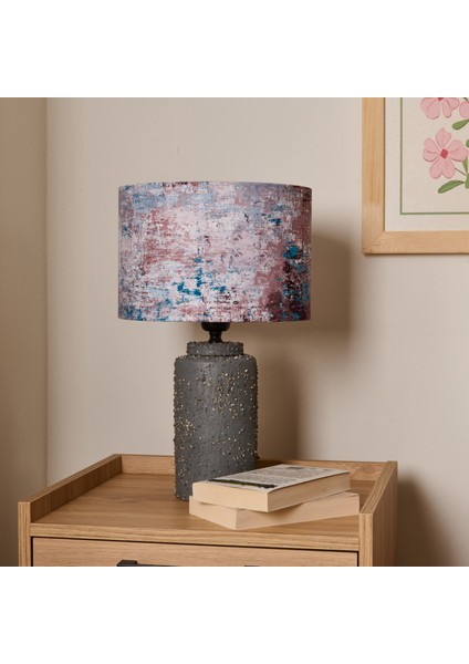 Lighting Arden Abajur - Gri / Renkli - 48,5X30X30 cm