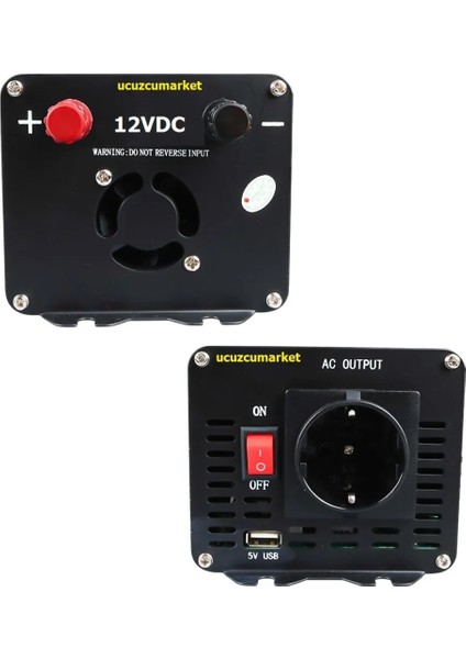 12 Volt - 300 Watt Modıfıed Sınus Wave Gerçek Değer Inverter (12v - 220v Çevirici) fiyatları