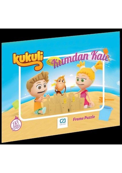 Kukuli 35 Parça Frame Puzzle