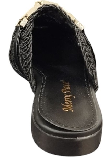 828042Z Dar Kalıp Önü Kapalı Orjinal Hasır Dantel Örme Günlük Sandalet Terlik fırsatları