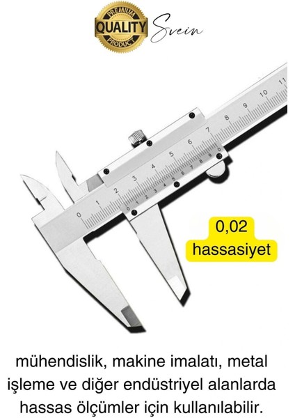 Premium Endüstriyel Hassas Ölçüm Mekanik Kumpas Analog Mikrometre Derinlik Genişlik 150 x 0.02 mm fiyatları