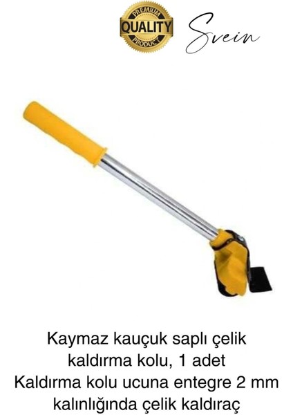 1.2 Ton Premium 1. Sınıf Malzeme Eşya Kaldırma Taşıma Seti Krikosu Kaldıraç Pratik Kolay Yük Taşıma