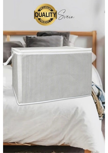 Çok Amaçlı Kazak Pike Battaniye Kıyafet Hurcu Dolap Düzenleyici Yerden Tasarruf Baza Altı Mini Boy modelleri