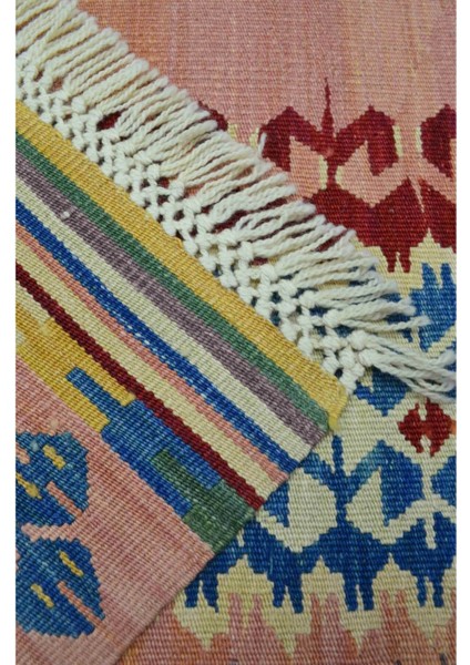 El Dokuma Renkli Kirmen Yünü ve Doğal Kök Boya Kilim 120 x 180 cm (2.16 M²) modelleri