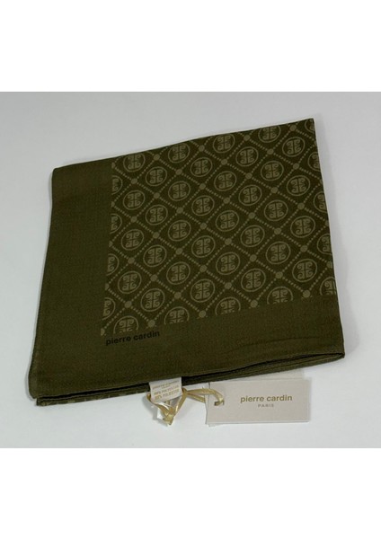 Elegans Monogram Eşarp - 1090750 -934 Kına Yeşili modelleri