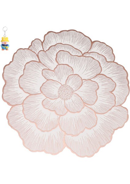 6 Adet Pvc Gül Artı Alt Sıcak Damgalama Yemek Mat Kaymaz Sıcak Damgalama Bardak Altlığı Çiçek Desen Yaratıcı Dekorasyon Ev Otel Masası (Yurt Dışından) fiyatları