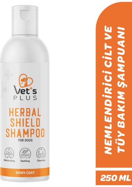 Herbal Shield Cilt ve Tüy Bakımı İçin Köpek Şampuanı 250ml