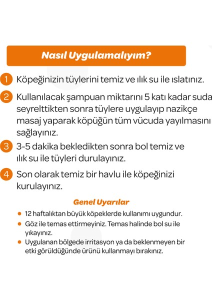 Herbal Shield Cilt ve Tüy Bakımı İçin Köpek Şampuanı 250ml