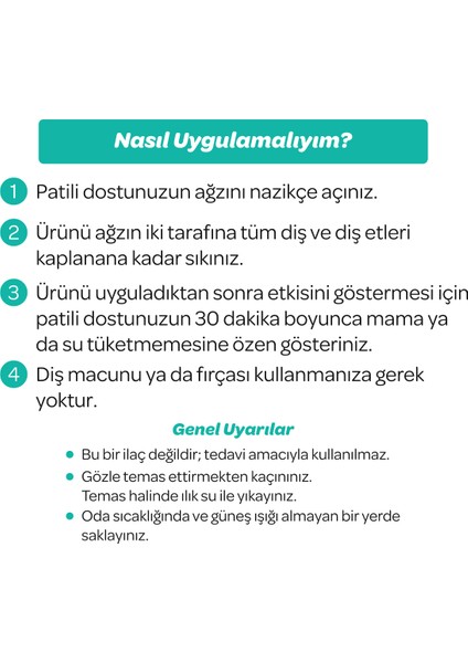 Kedi ve Köpekler Için Diş ve Ağız Bakım Spreyi 50ML indirimleri